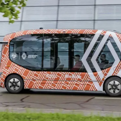 Renault Revoluciona el Transporte Público en Europa con Minibuses Autónomos: Pruebas Piloto en Barcelona, Valencia y Zúrich